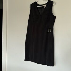 🎉 Apostrophe Pin Stripe Dress